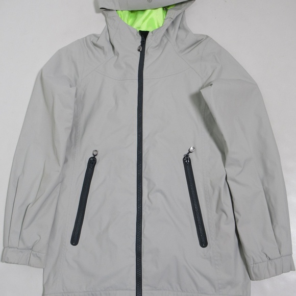 Lululemon Women's No Rain No Gain Jacket Nimbus Size 4 Waterproof